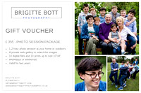 £ 355 PHOTO SESSION PACKAGE